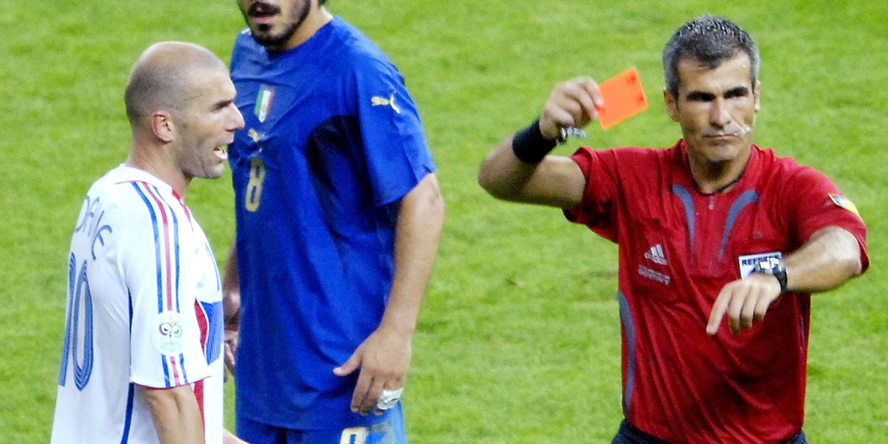 2006 World Cup Final Referee Reveals What Zinedine Zidane Said After Red Card