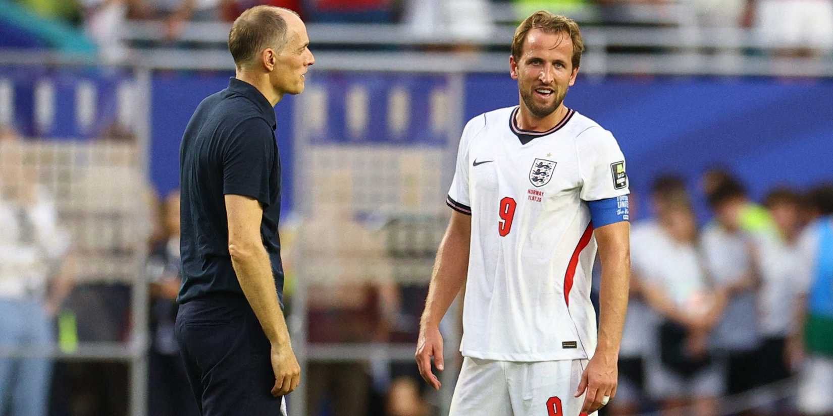 Thomas Tuchel and Harry Kane at the 2026 World Cup