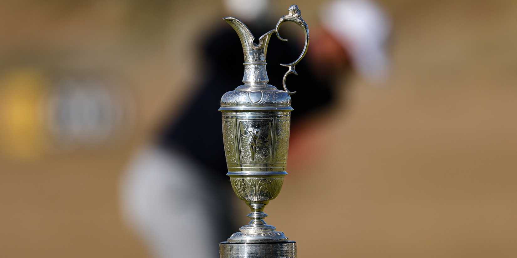 The Open Championship trophy