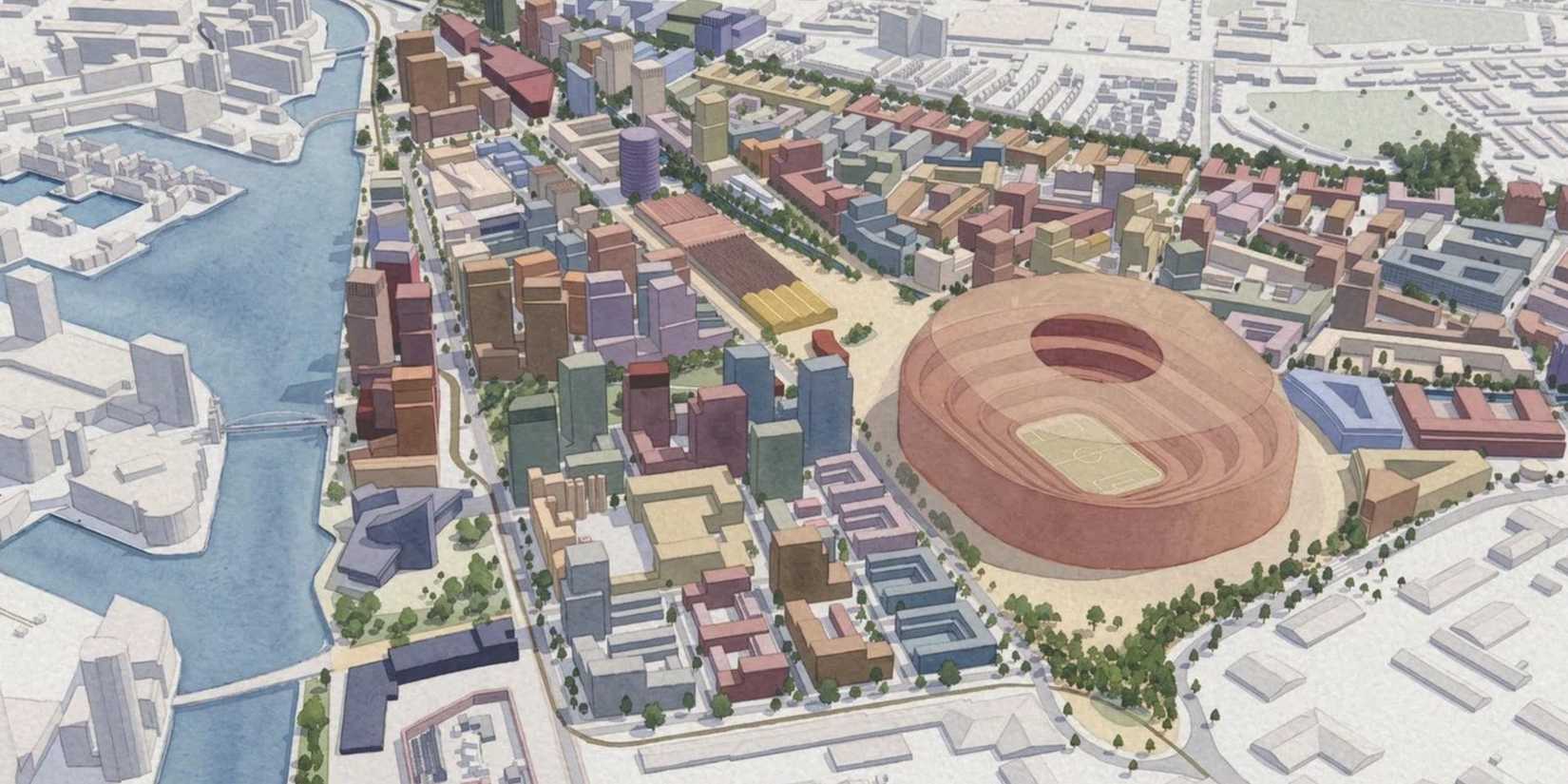 New Manchester United Stadium Location