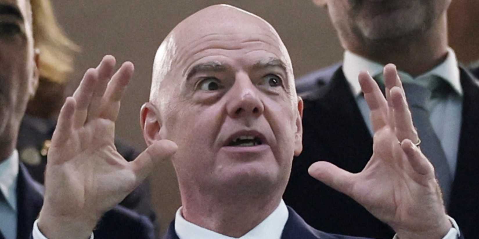 FIFA president Gianni Infantino