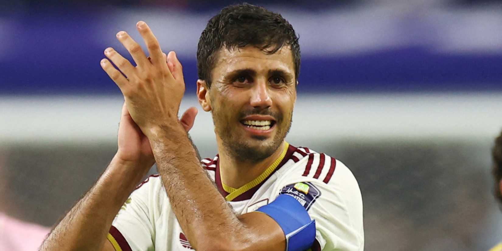 Rodri in action for Spain vs France at the 2026 World Cup