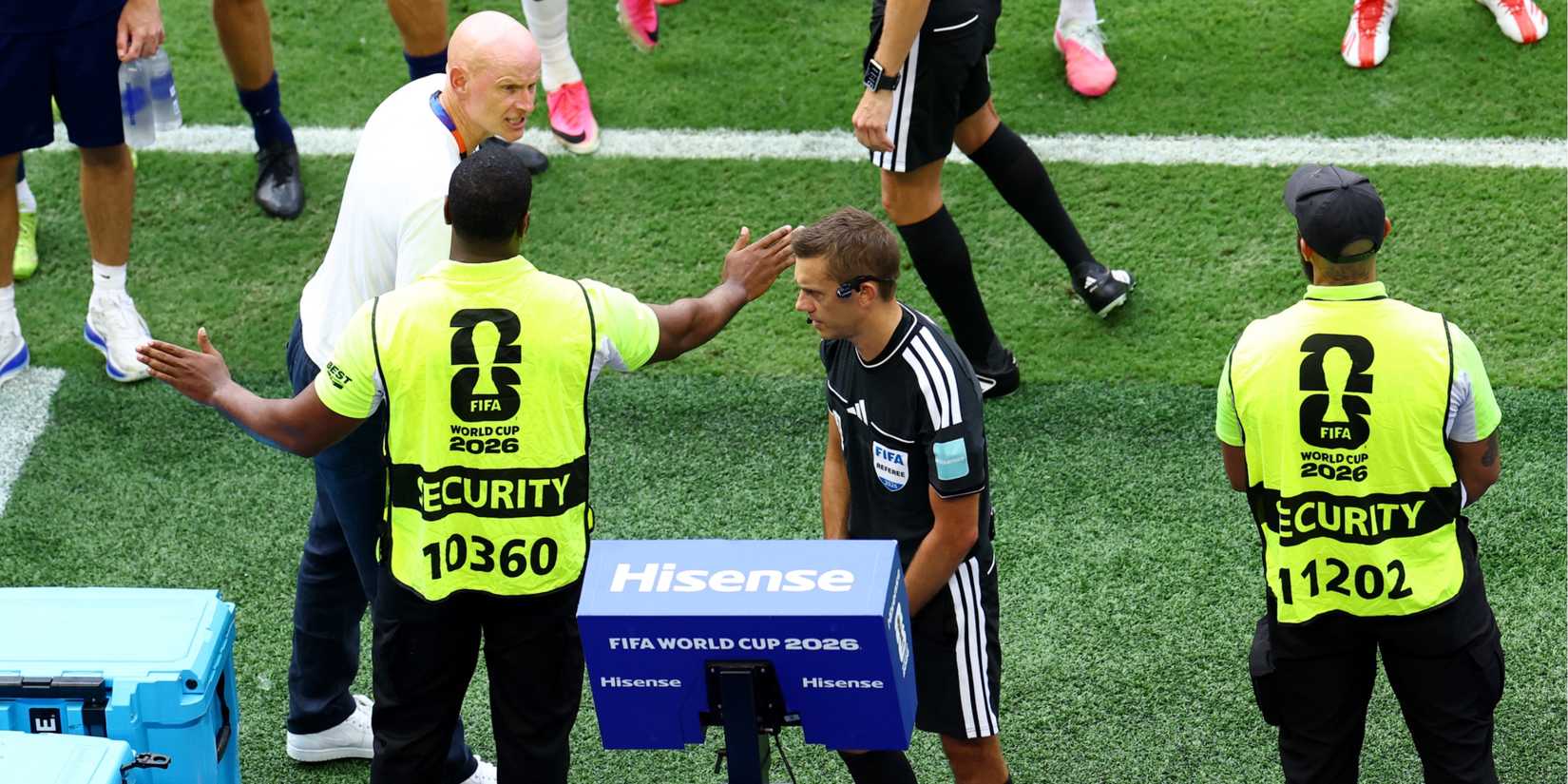 VAR review in the World Cup quarter-finals