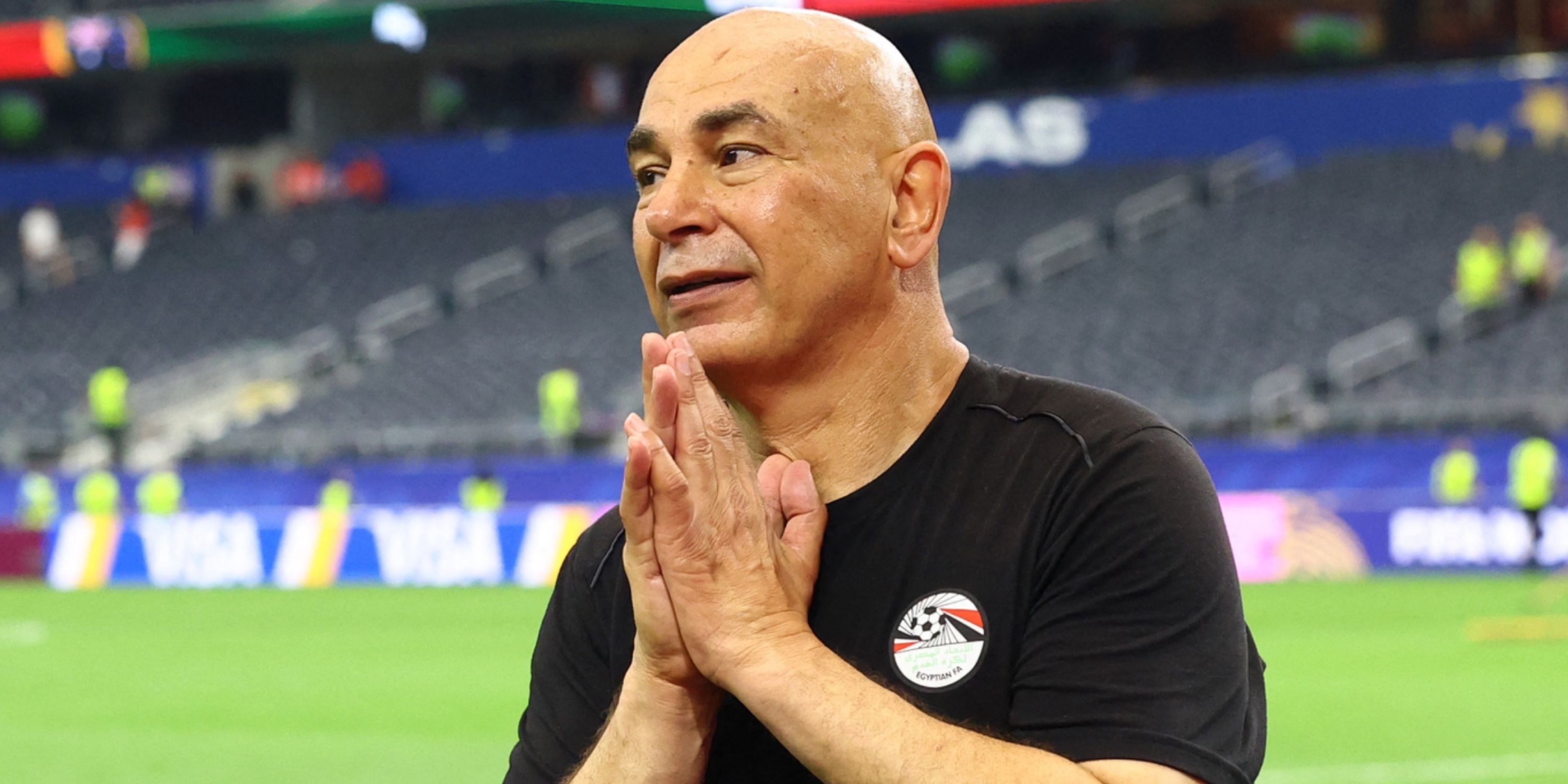 Egypt head coach Hossam Hassan