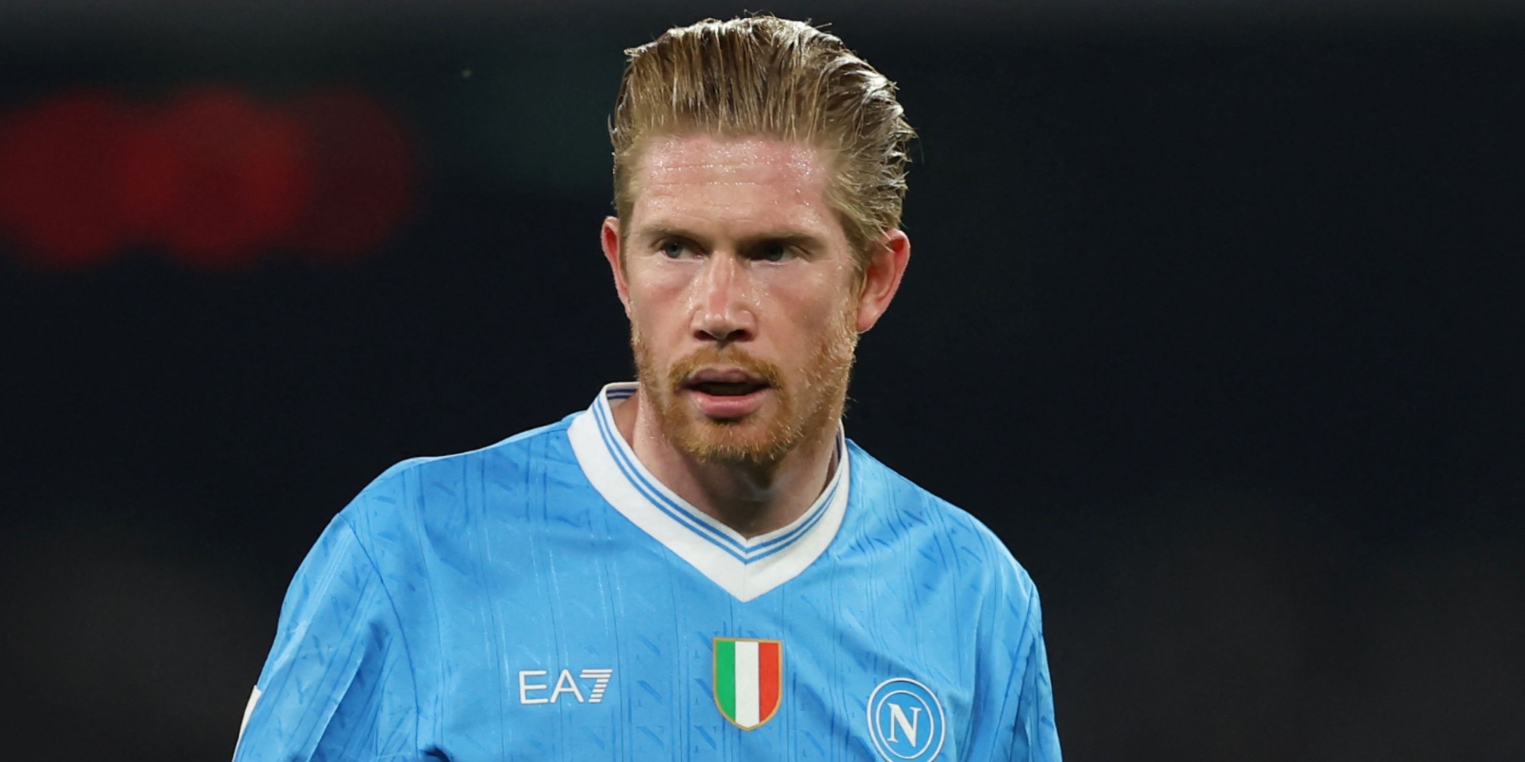 Kevin De Bruyne in action for Napoli