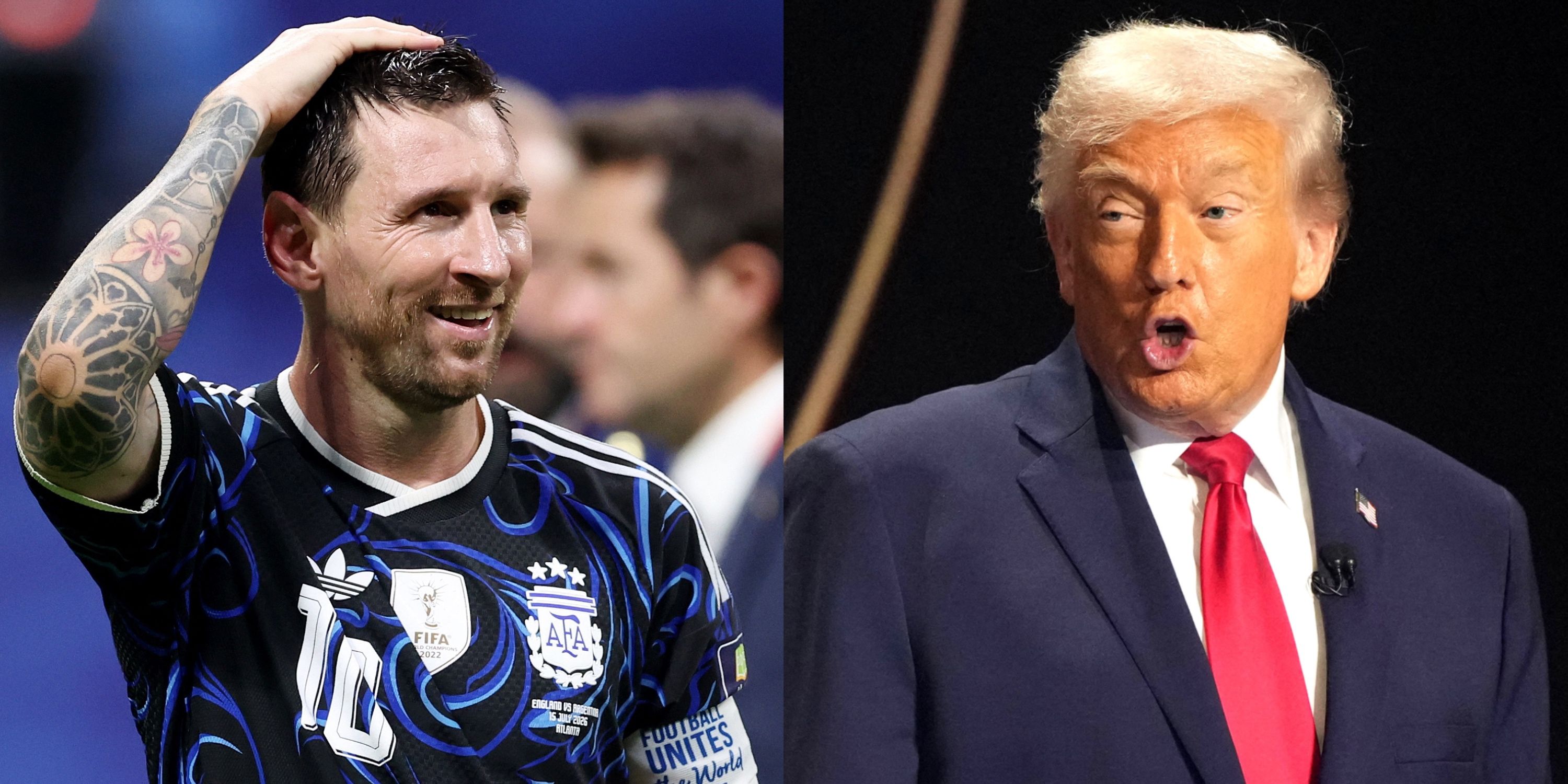 Donald Trump Mocked For Comments About Lionel Messi vs England