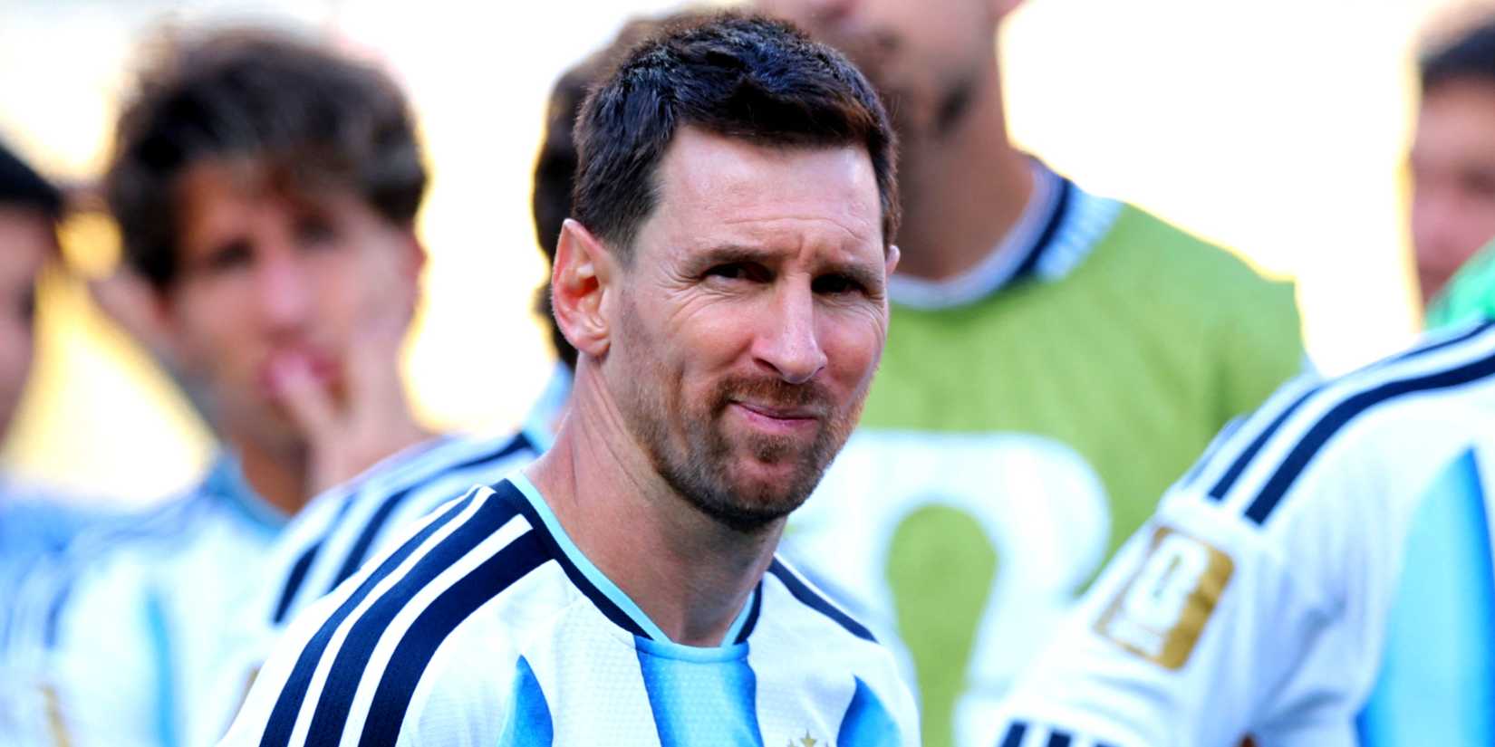 Argentina's Lionel Messi looks dejected after losing the World Cup final