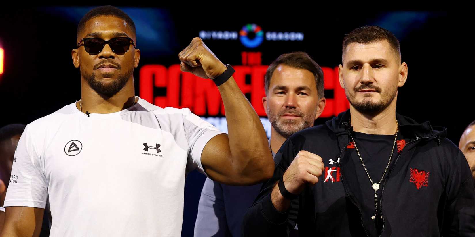 Anthony Joshua & Kristian Prenga