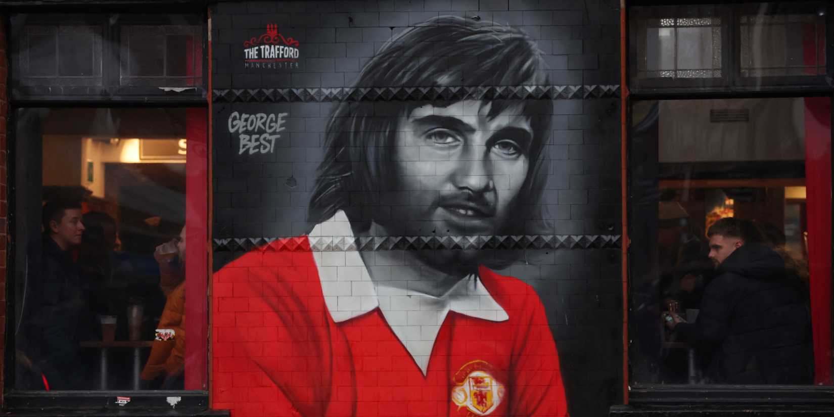 George Best mural