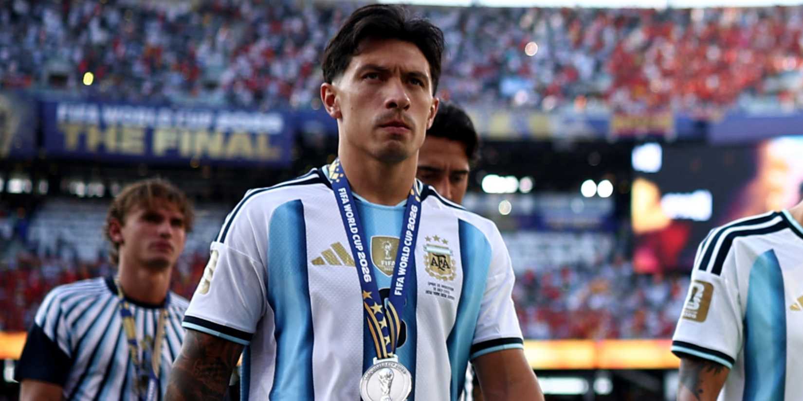Lisandro Martinez after the World Cup final