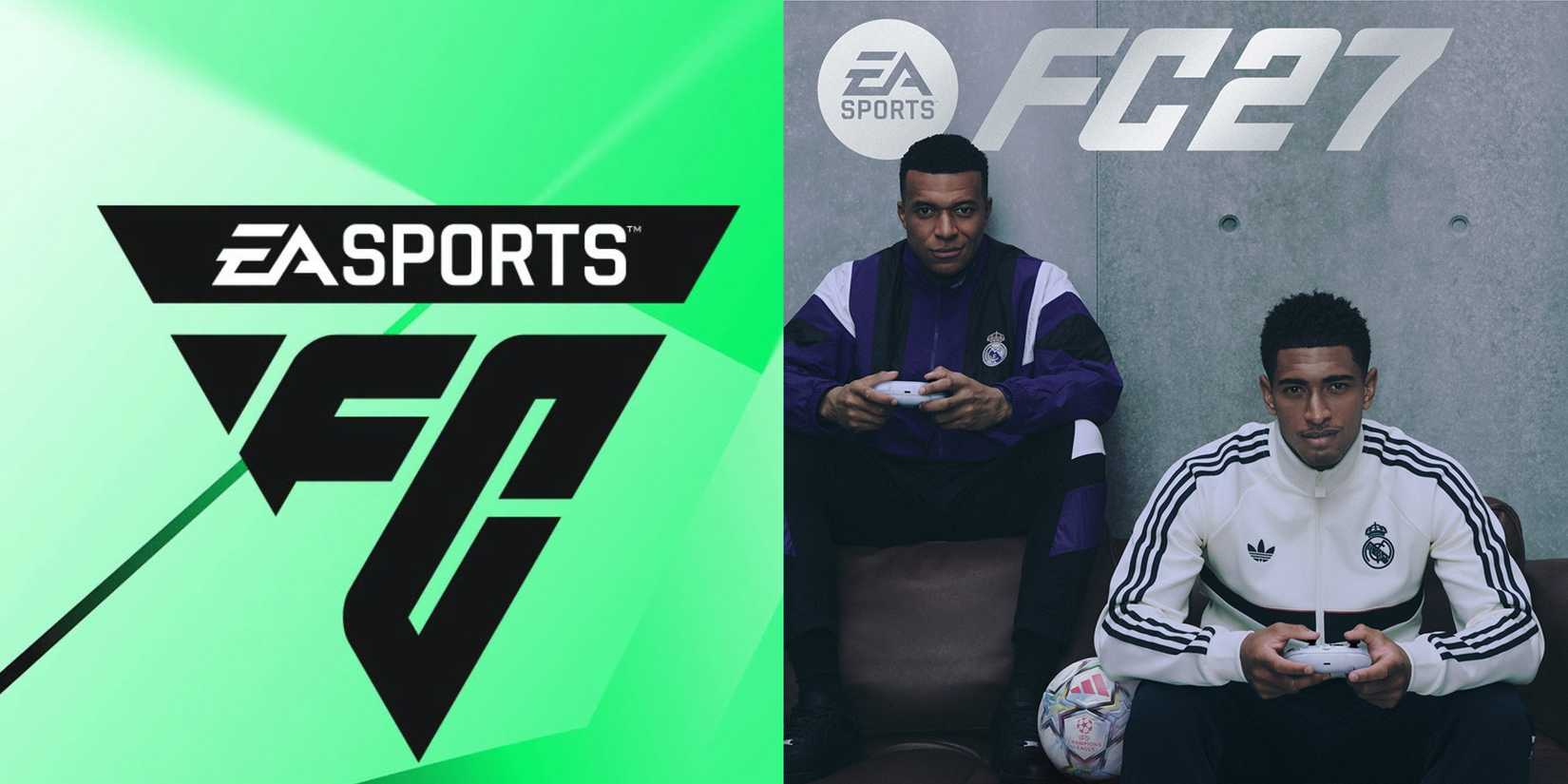 EA Sports FC 27 Kylian Mbappe Jude Bellingham