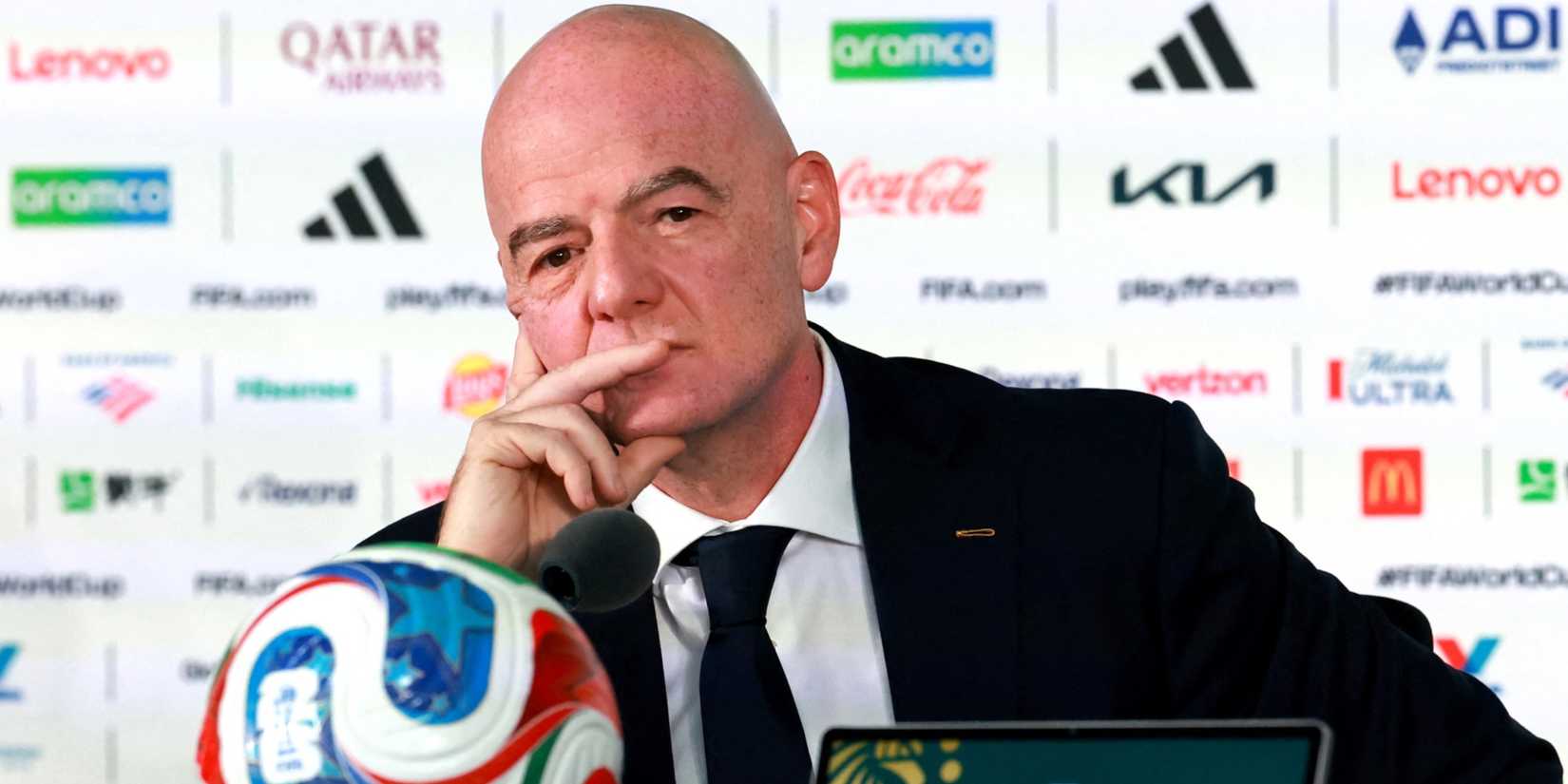 FIFA president Gianni Infantino