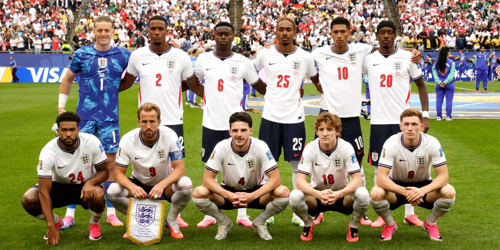 England team at 2026 World Cup