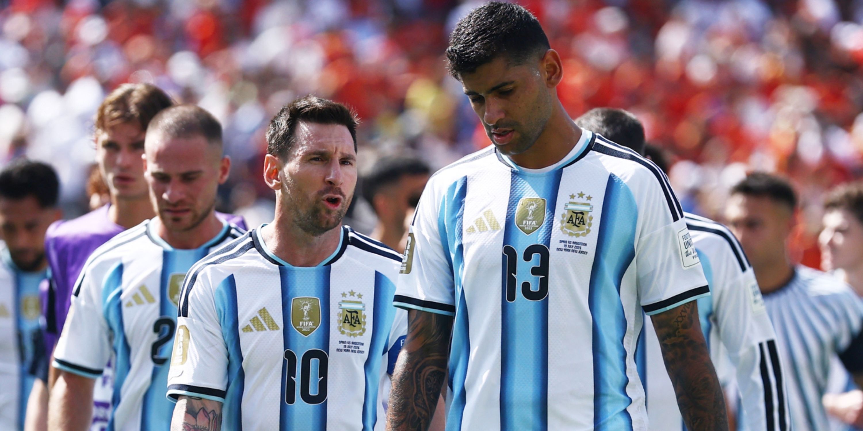 Argentina Forced to Make Kit Change After World Cup Final Defeat vs Spain