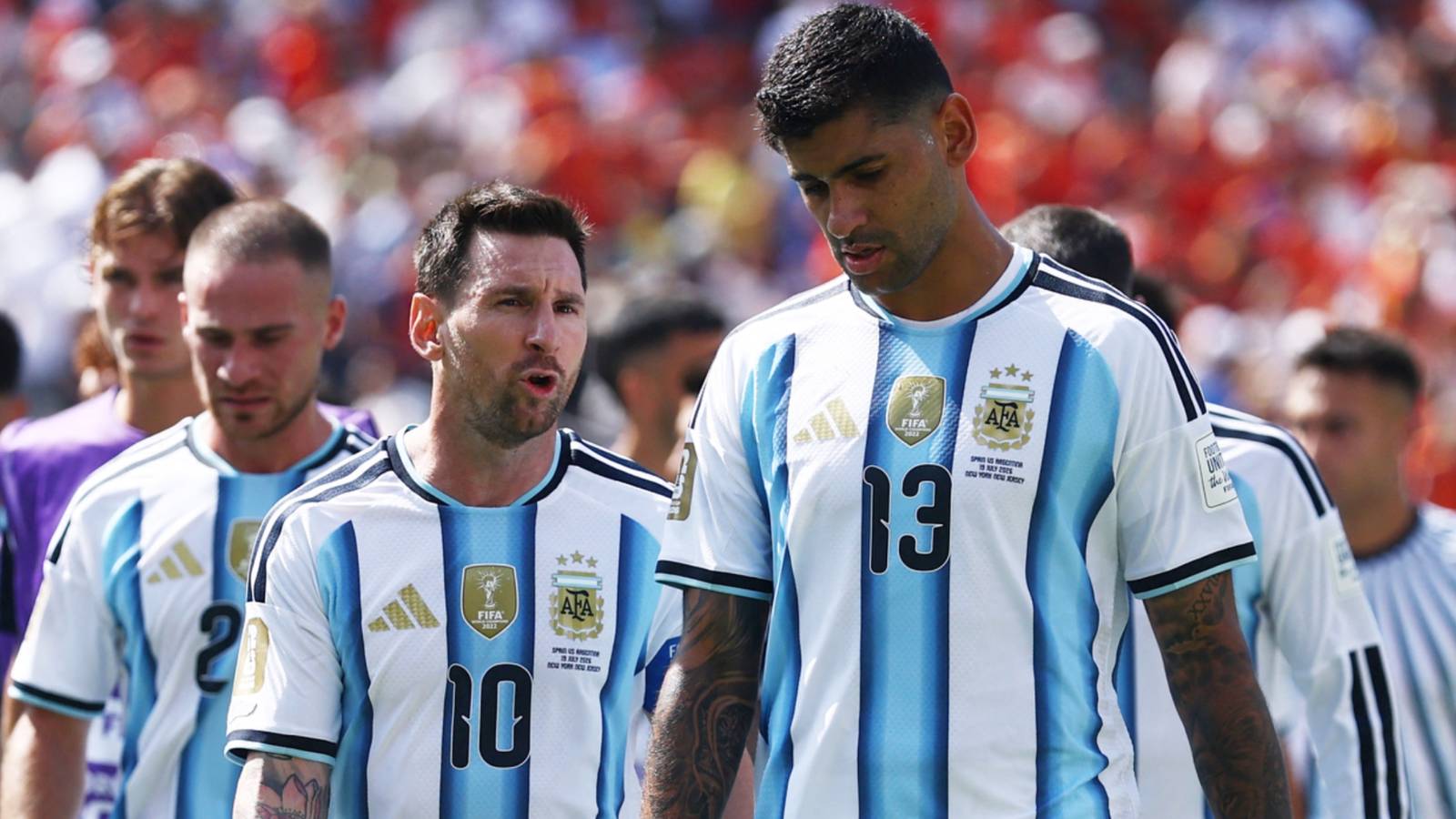 FIFA Rule Forces Argentina to Make Kit Change After Losing World Cup Final to Spain