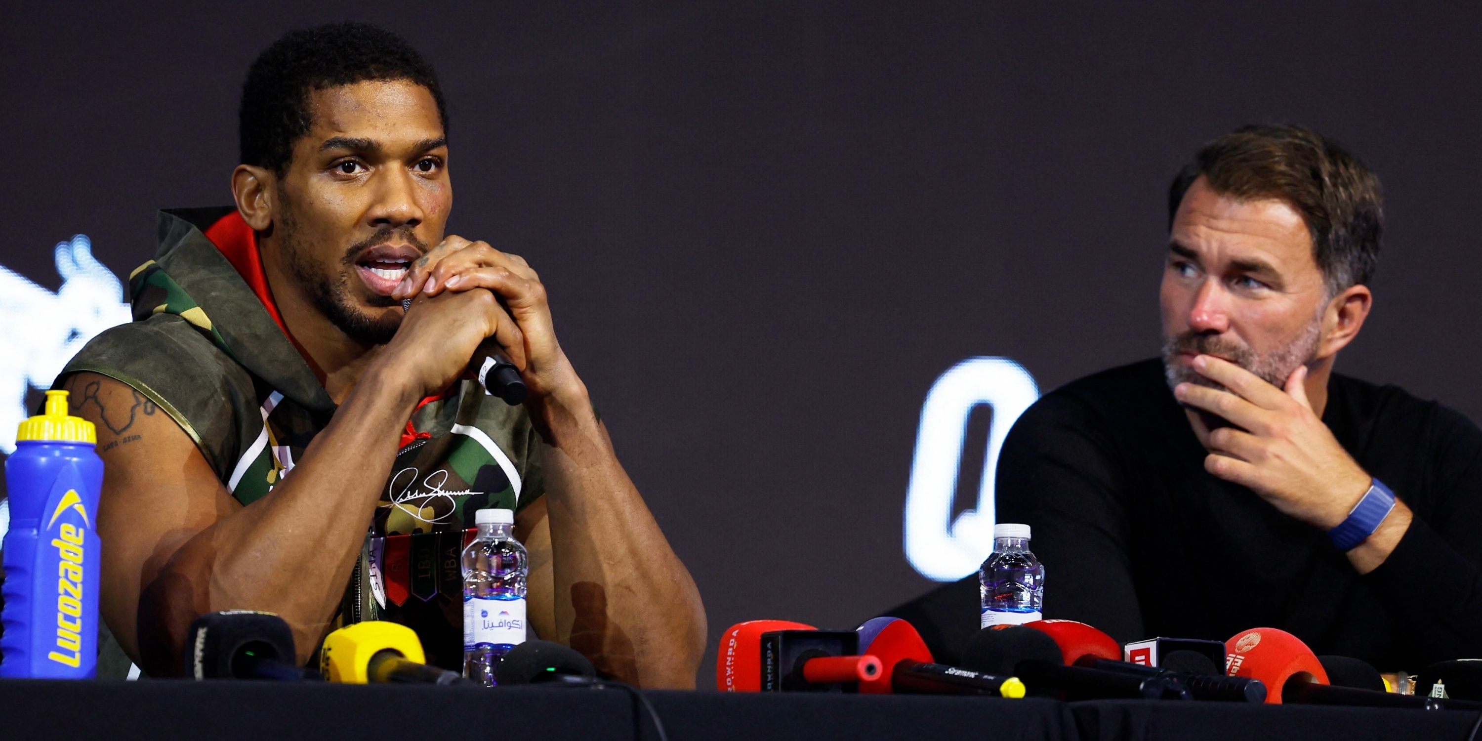 Anthony Joshua Eddie Hearn