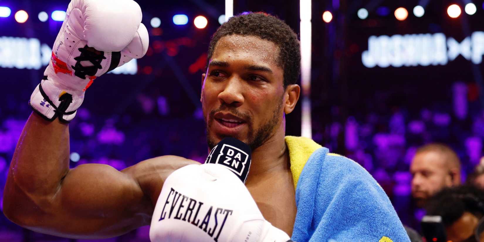 Anthony Joshua Post-Fight Interview