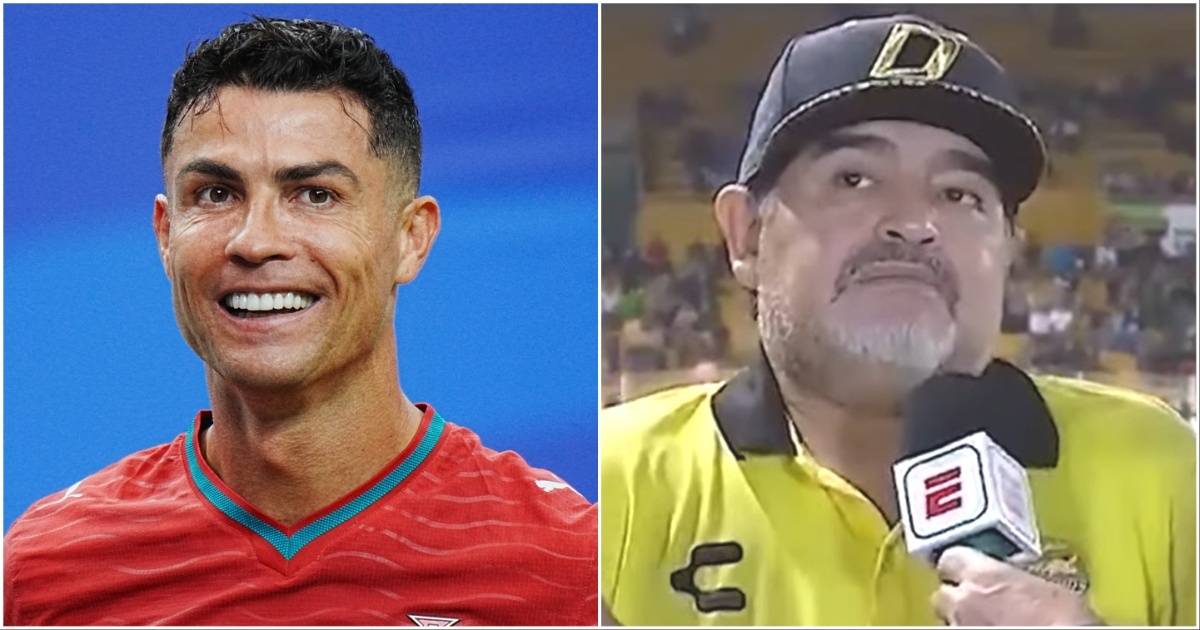 Diego Maradona’s Response to Cristiano Ronaldo Calling Himself the GOAT
