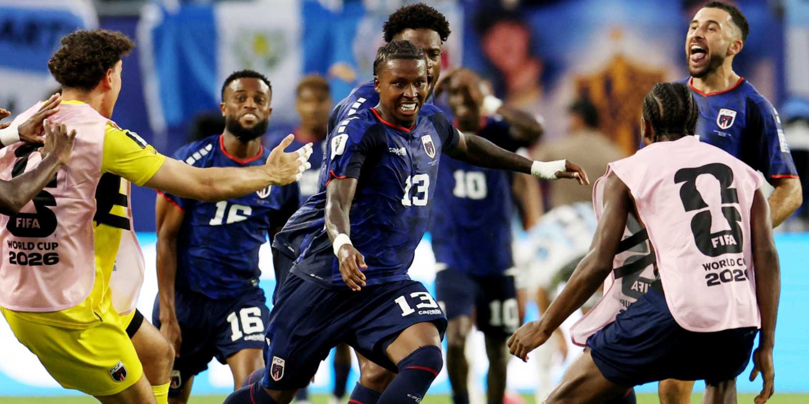 Cape Verde's Sidny Lopes Cabral celebrates scoring their second goal