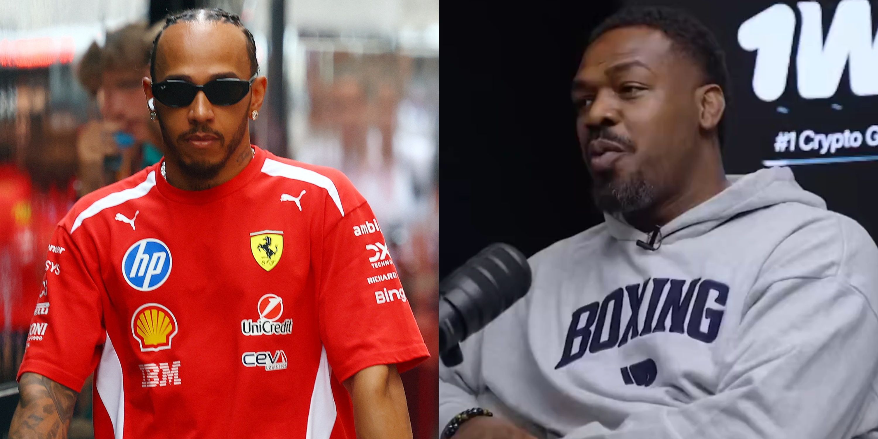 Jon Jones Reveals Why Lewis Hamilton 'Went Off' in His DMs Before Unfollowing and Blocking Him