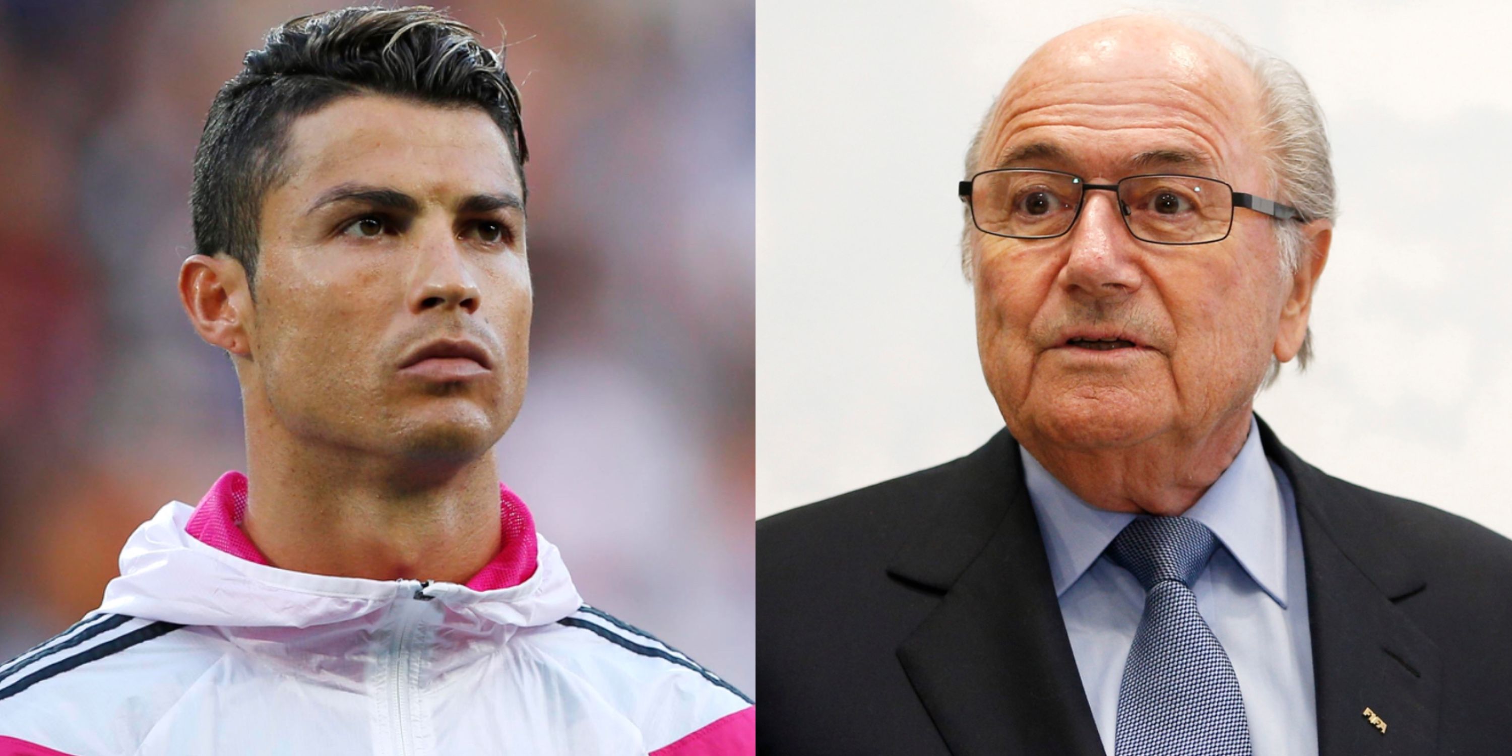 Cristiano Ronaldo's 2013 Tweet About Former FIFA President Sepp Blatter