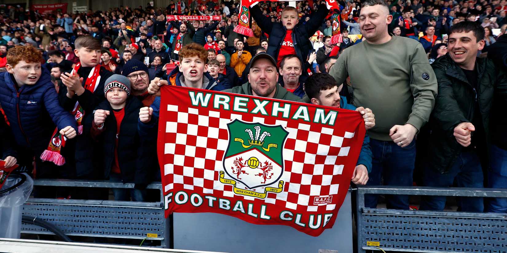 Wrexham fans