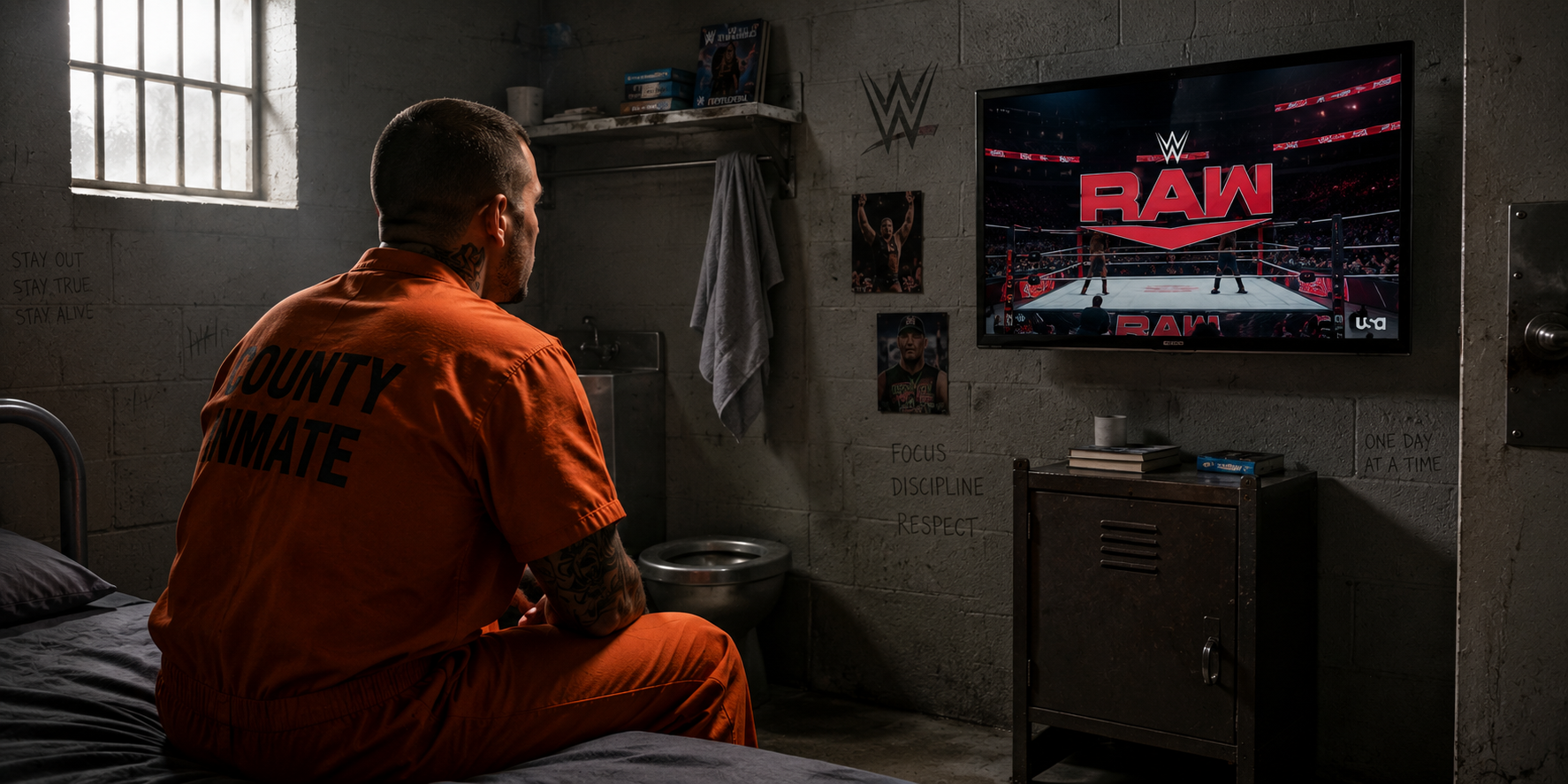 'I Used to Watch WWE Raw in Prison