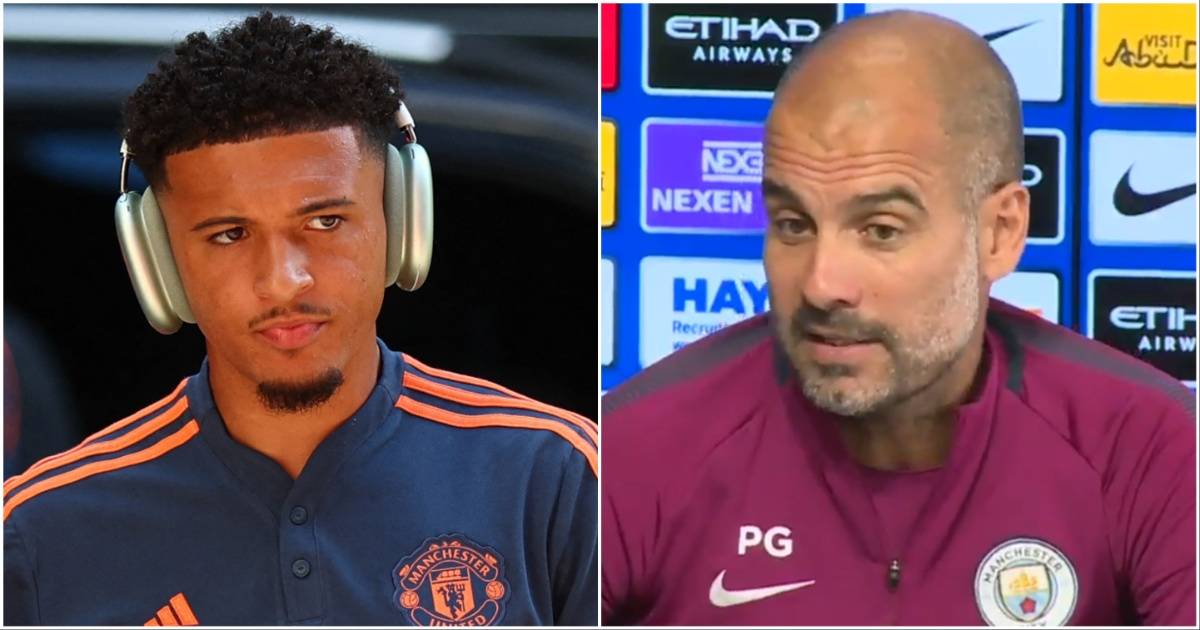 Pep Guardiola’s Comments About Jadon Sancho’s Attitude at Man City