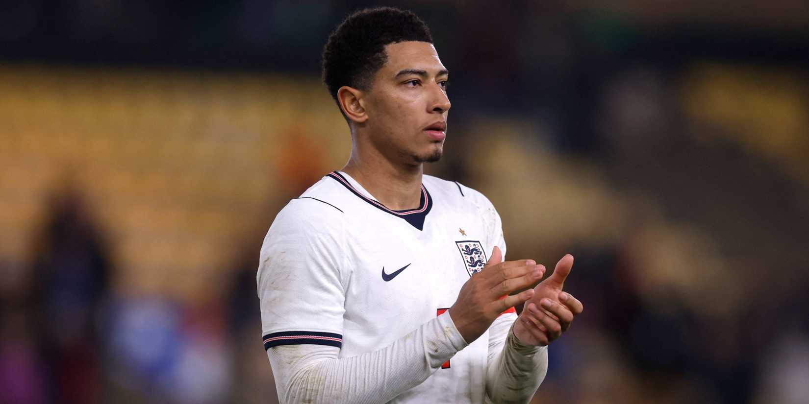 Jode Bellingham in action for England U21s
