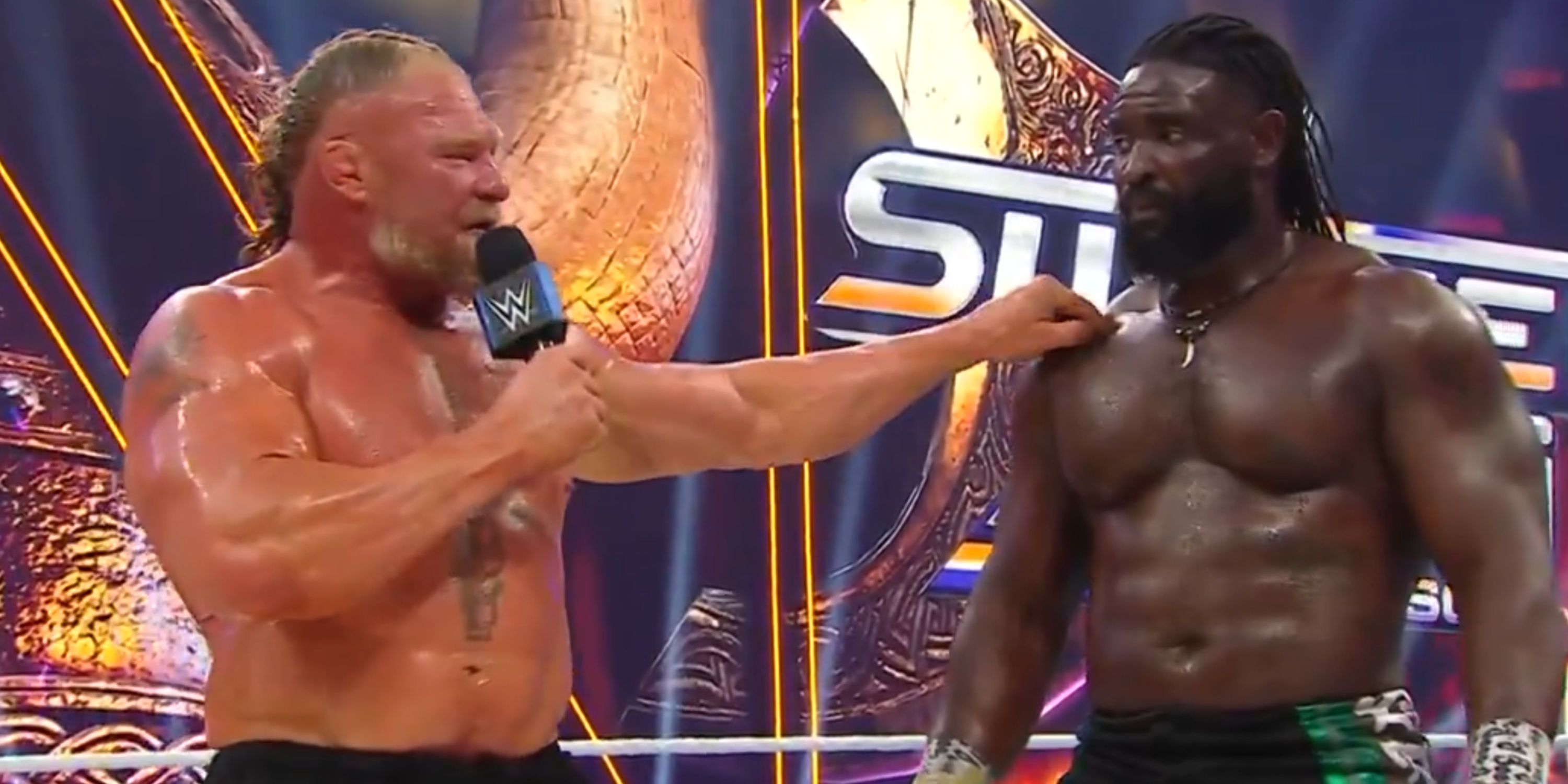 Brock Lesnar and Oba Femi