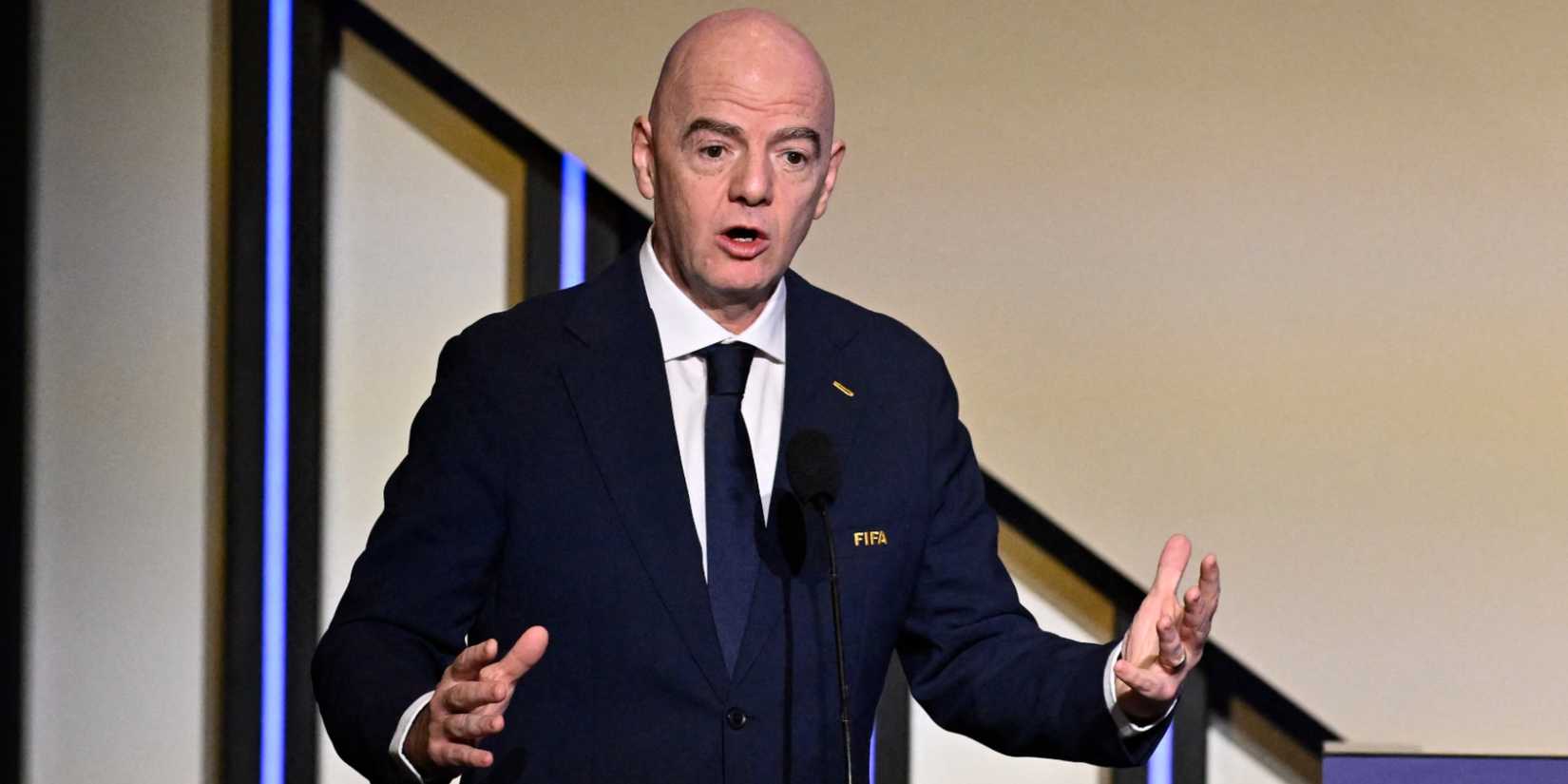 FIFA president Gianni Infantino