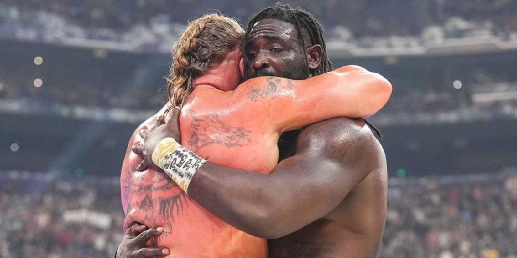 Oba Femi vs Brock Lesnar
