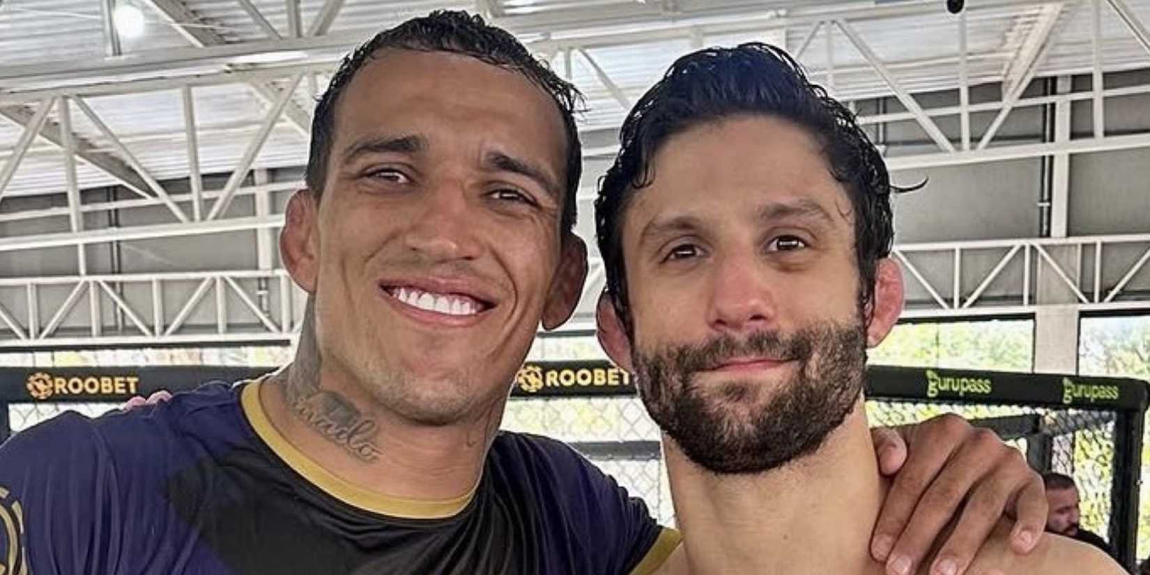 Charles Oliveira and Allan Nascimento