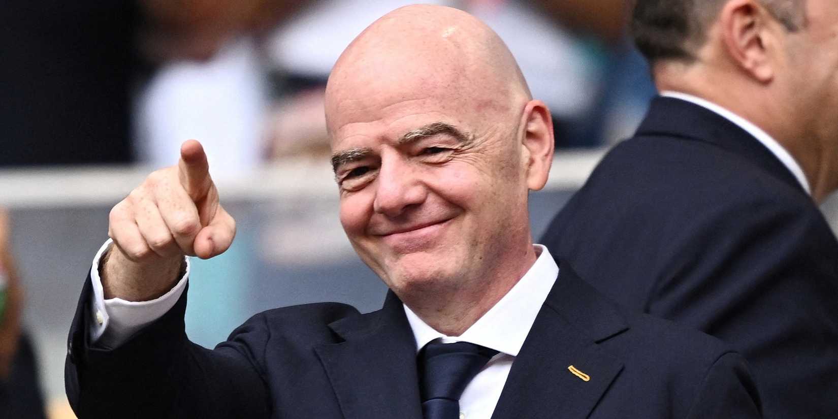 FIFA president Gianni Infantino