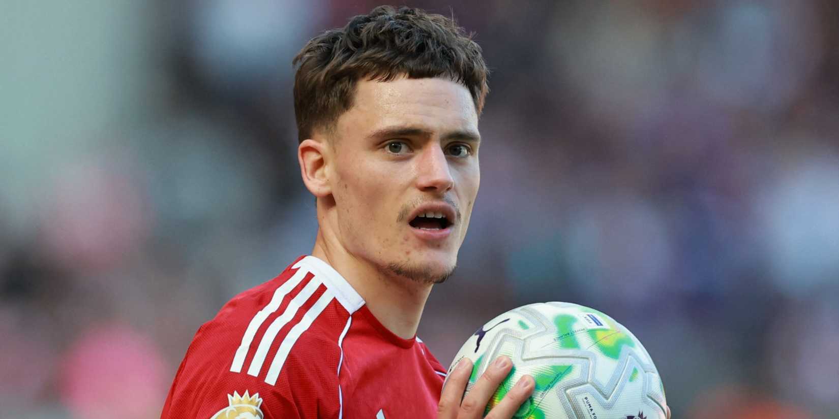 Florian Wirtz in action for Liverpool