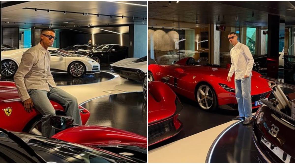 Real Madrid Legend Cristiano Ronaldo Shows Off His Supercar Collection