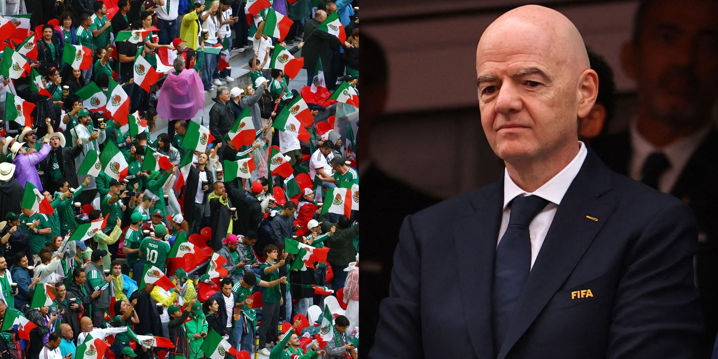 Mexico's FA Declare Support For FIFA President Gianni Infantino