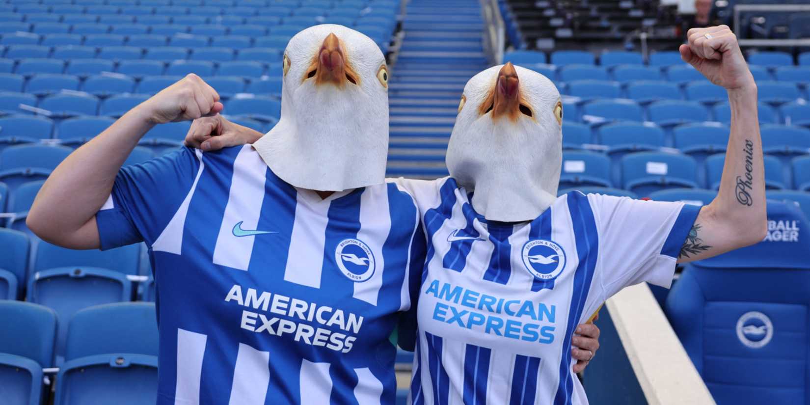 Brighton fans