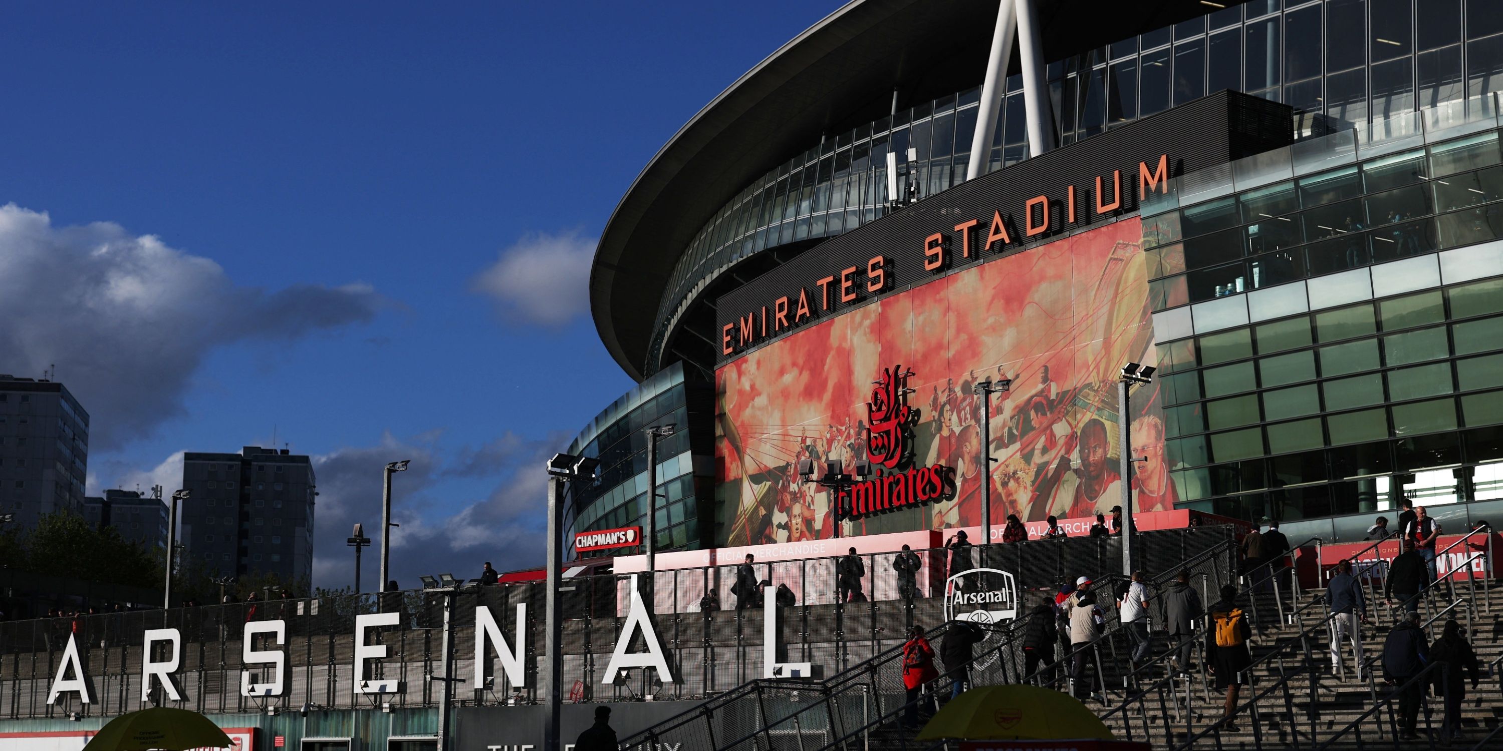 Arsenal's stadium, the Emirates Stadium