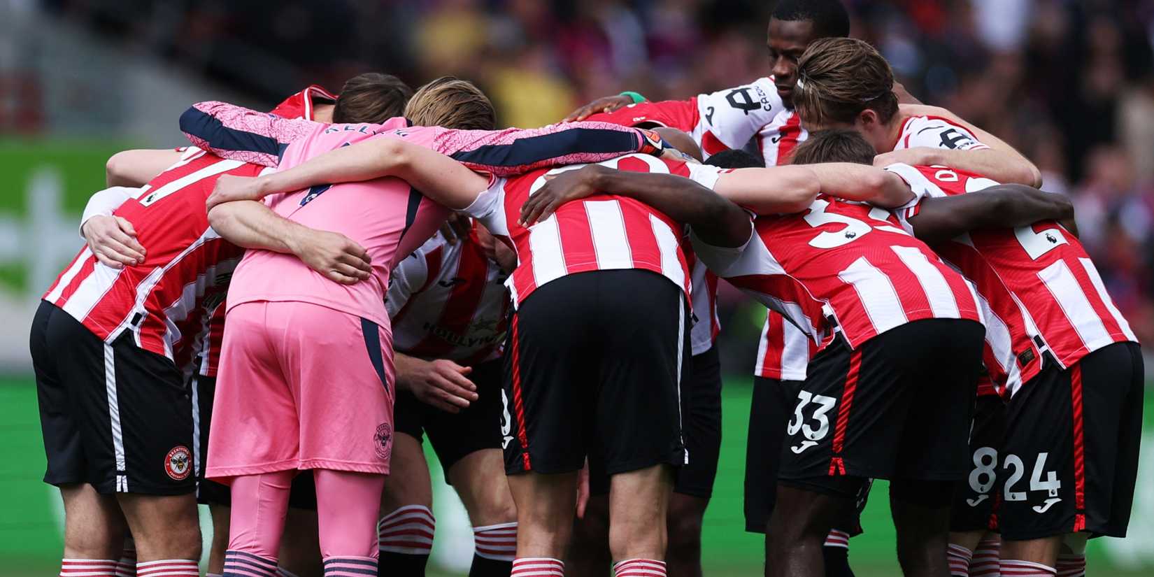 Brentford players