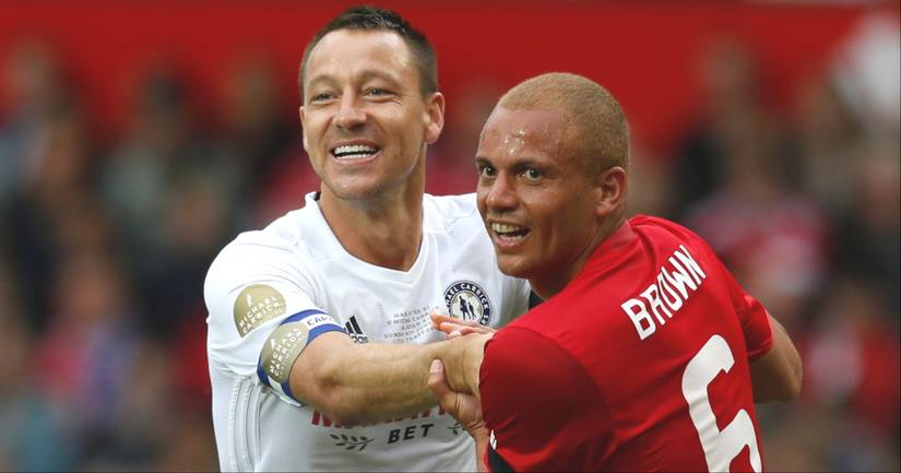 John Terry and Wes Brown
