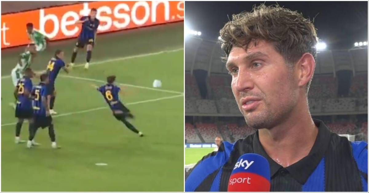 John Stones Impresses on Inter Milan Debut