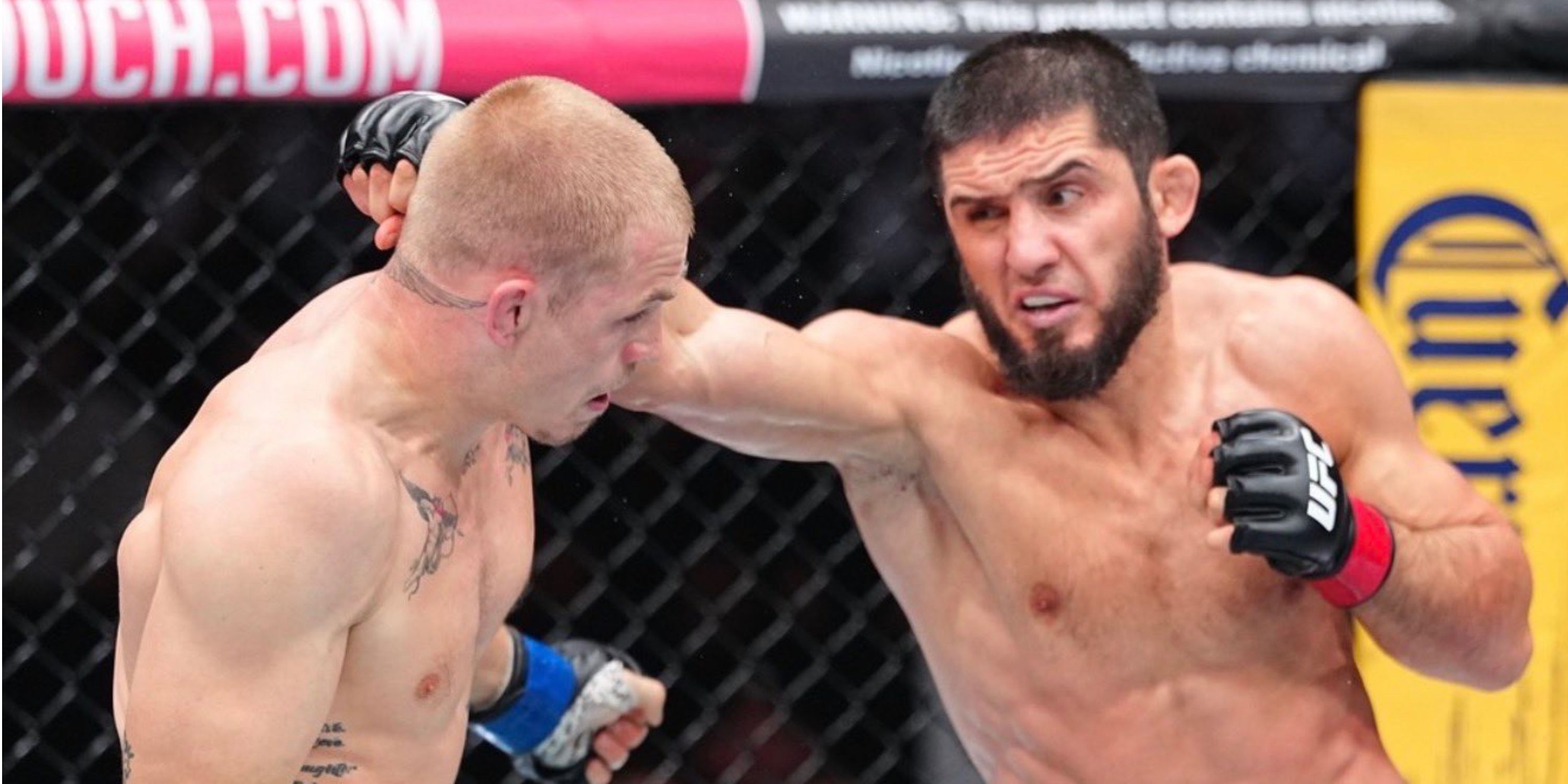 Ian Machado Garry and Islam Makhachev