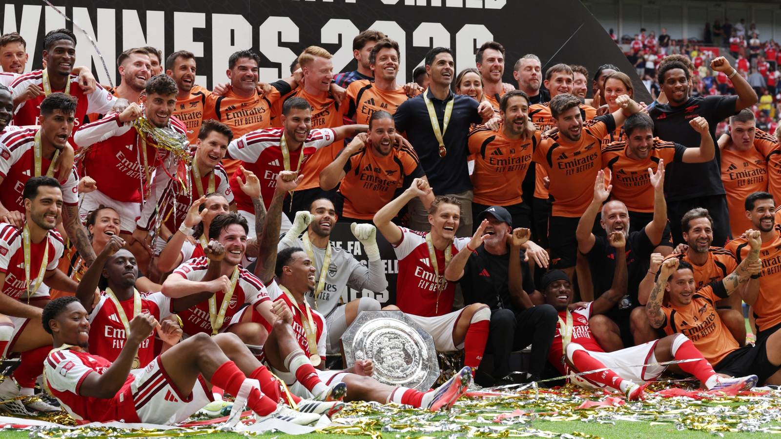 Arsenal Fans Heartbroken by Duo's Actions in Community Shield Celebrations