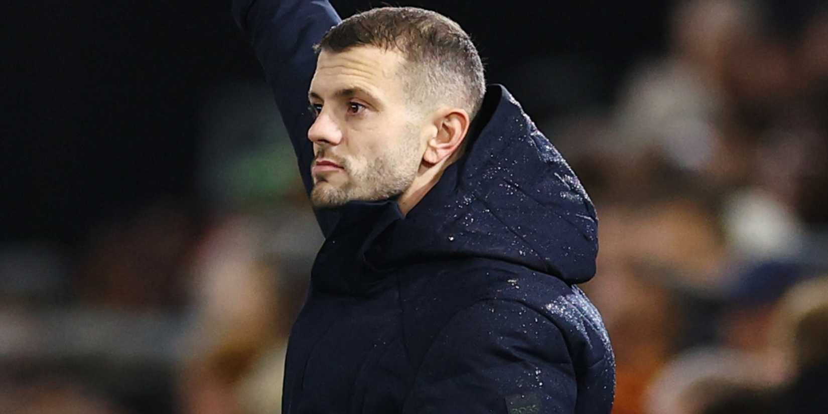 Luton manager Jack Wilshere