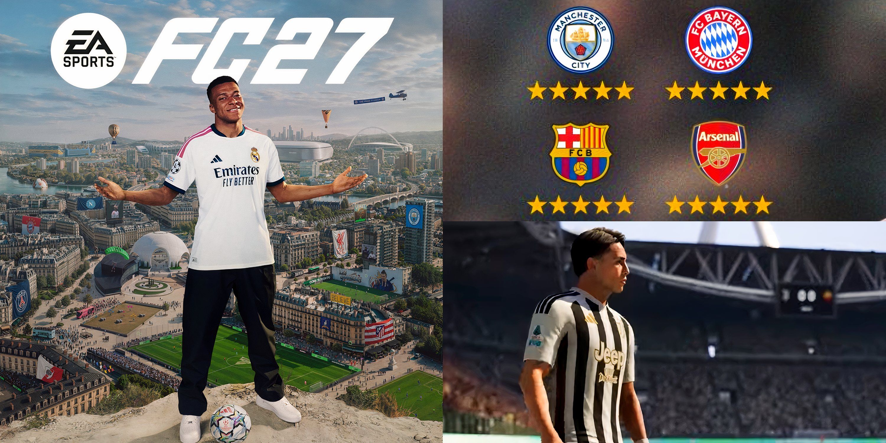 Best Men's Club Teams on EA Sports FC 27 Officially Revealed