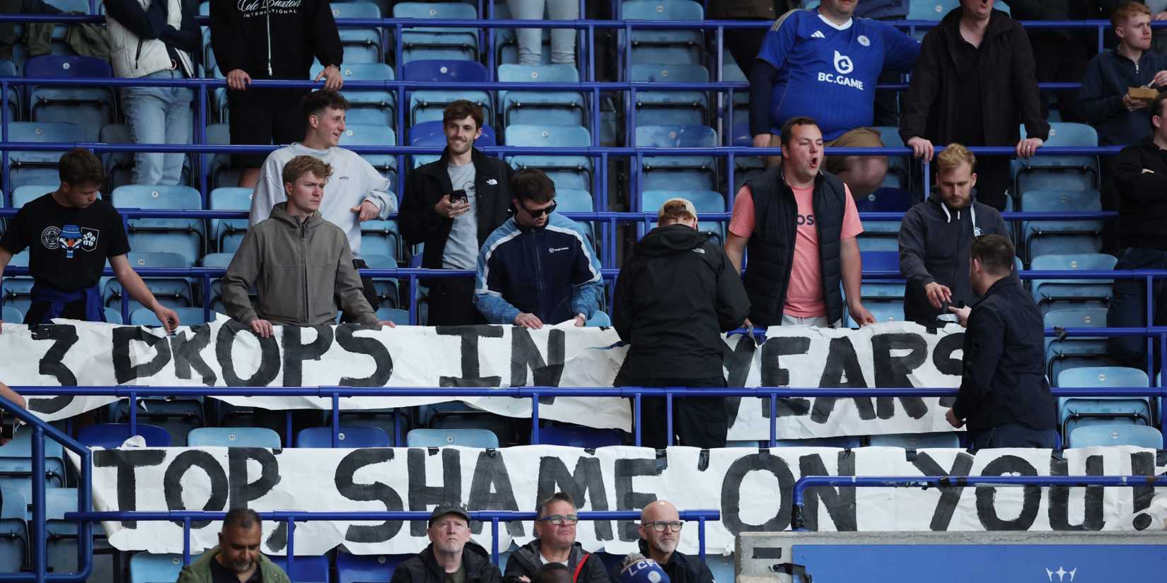 Leicester City banner