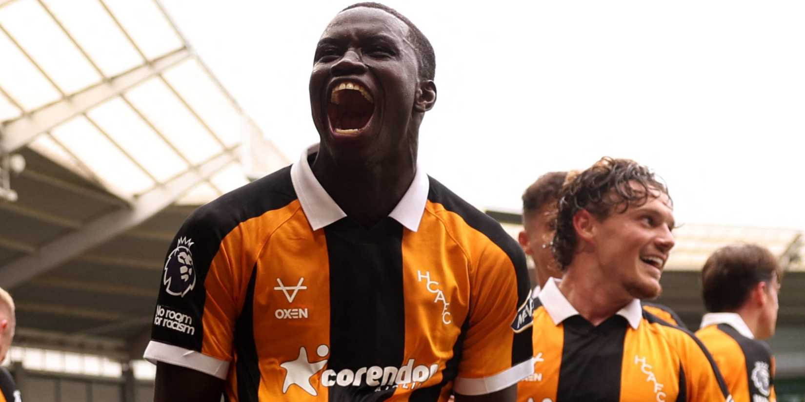Hull celebrate win over Man Utd