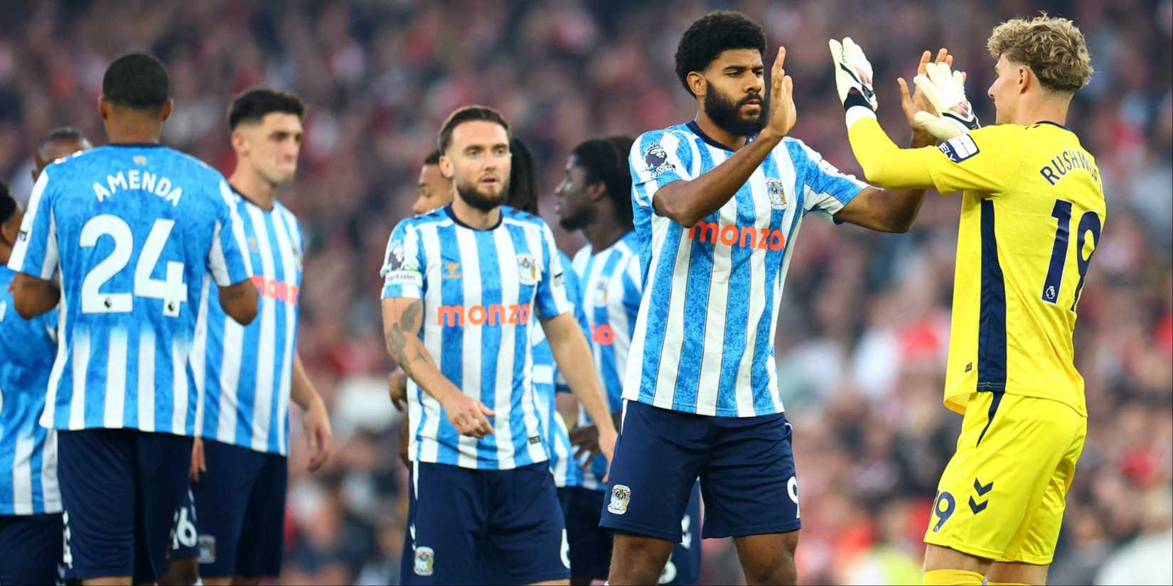 Coventry City players