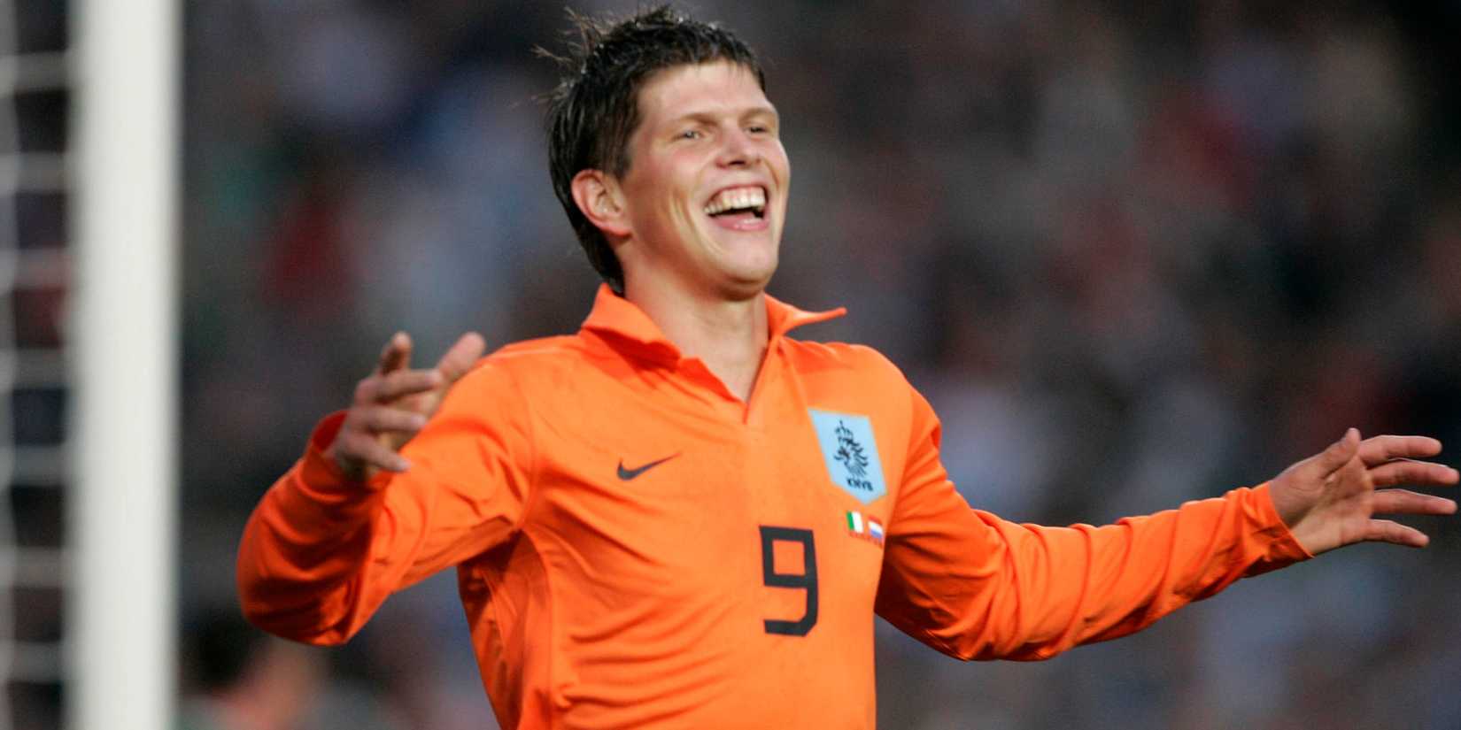 Netherlands' Klaas Jan Huntelaar